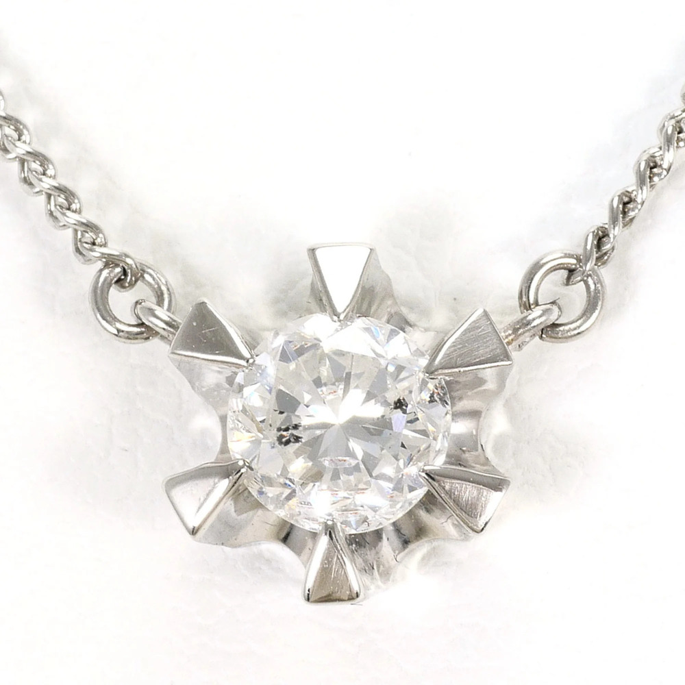 VINTAGE Silver Diamond Necklace